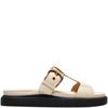 CLARKS WOMENS SANDAL - CREAM